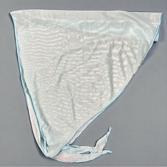 Girls 3pc Colorblock Teal/Blue Bikini + Cover-Up, 13–14Y NWOT - Picture 12 of 13